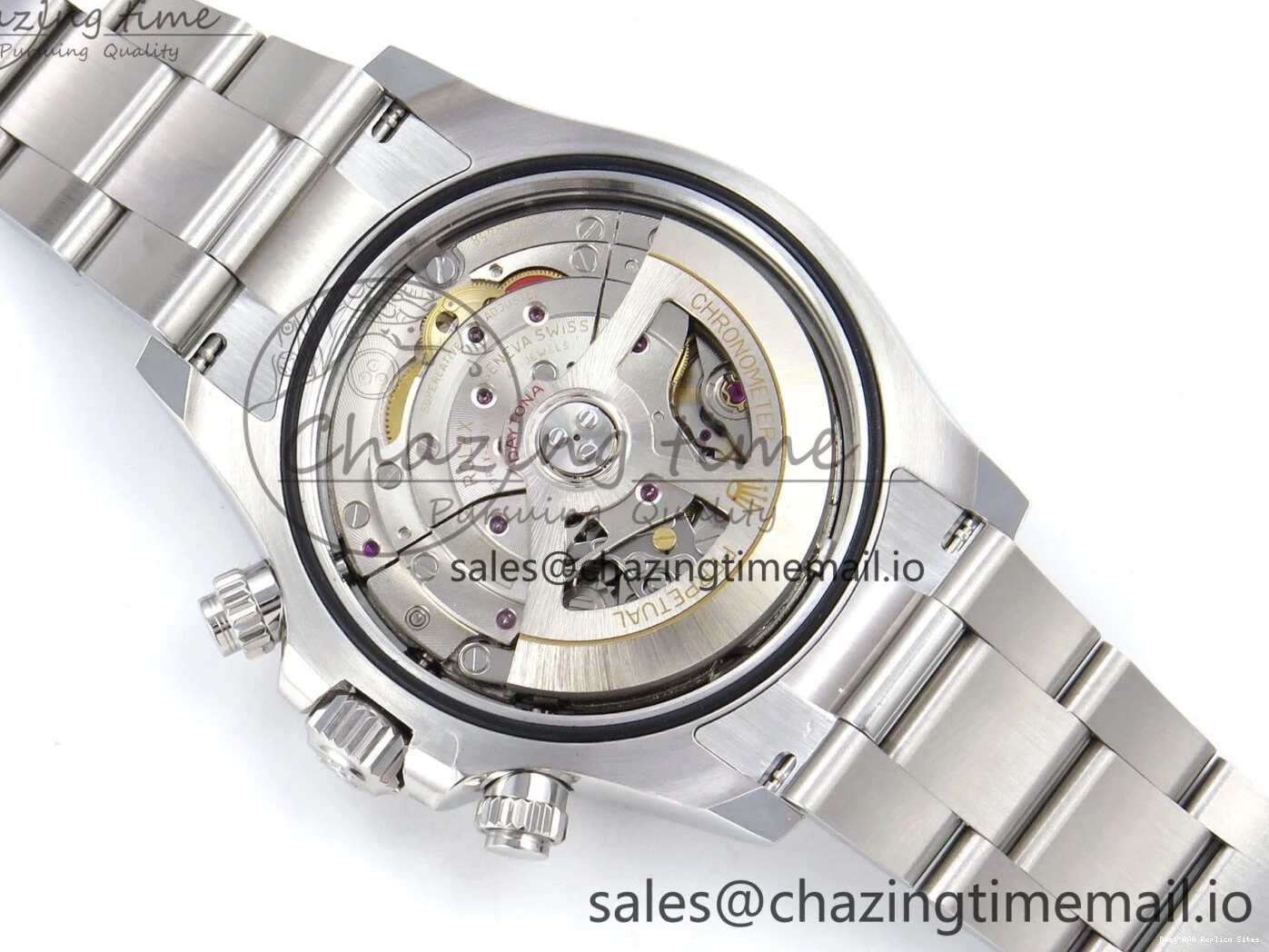 AAA Replica Watches SS SA EWEF 126500 Best White Dial Youthful Bracelet on Steel 1181 Edition Daytona 1:1 904L 0106